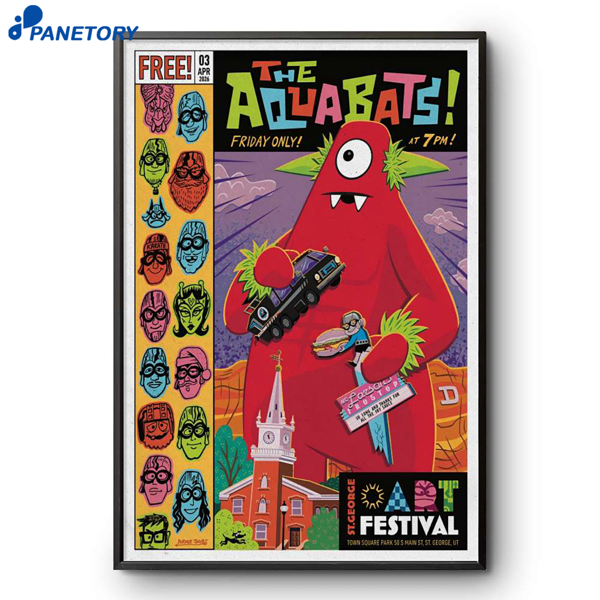 The Aquabats! St. George Ut Apr 3 2026 Poster 2 The Aquabats! St. George Ut Apr 3 2026 Poster