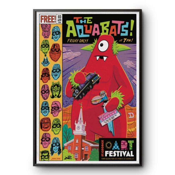 The Aquabats St. George UT Apr 3 2026 Poster