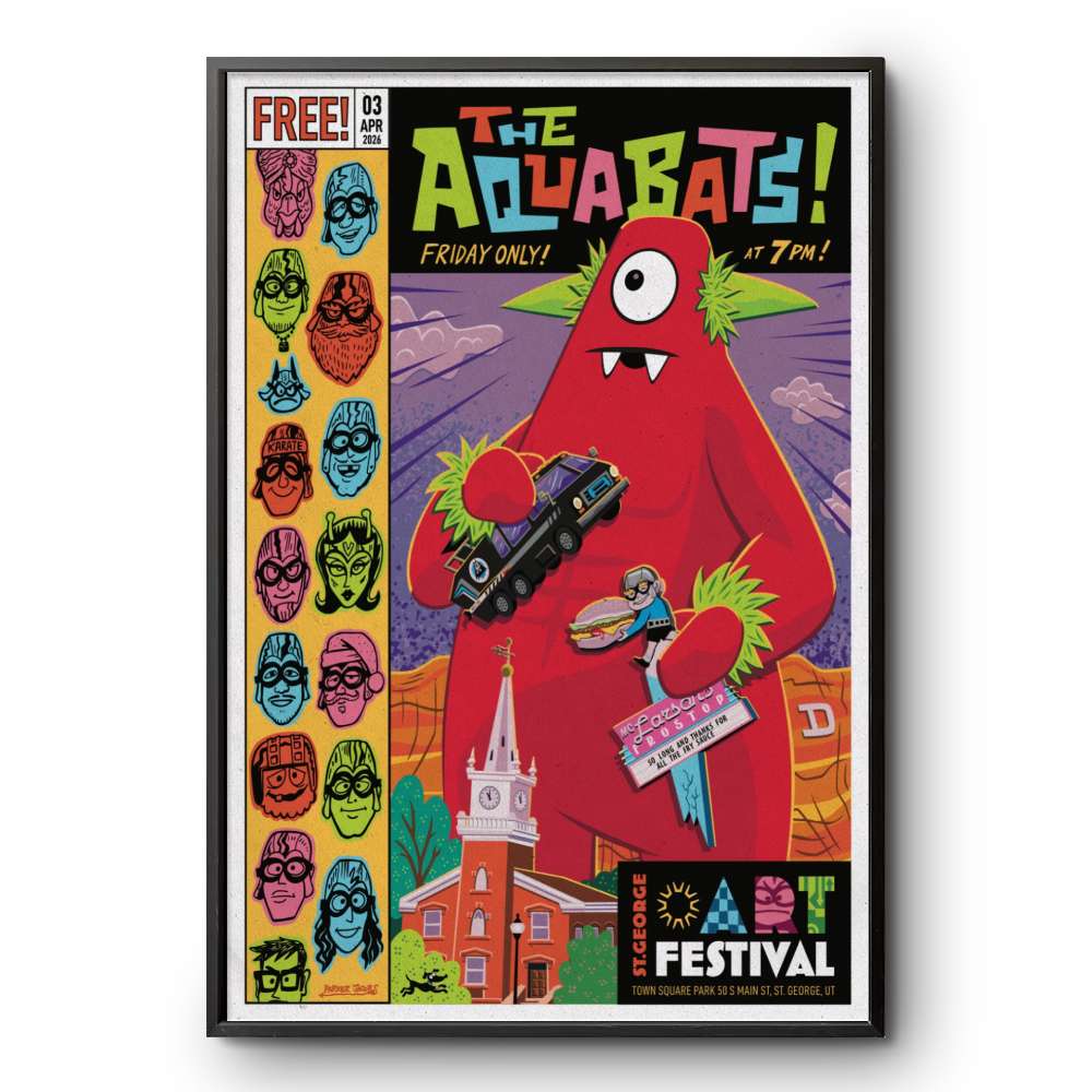 The Aquabats St. George Ut Apr 3 2026 Poster 2 The Aquabats St. George Ut Apr 3 2026 Poster