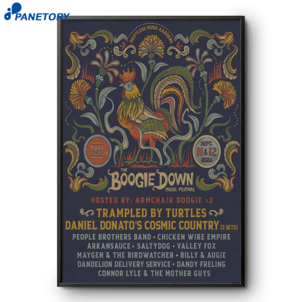 The Boogie Down Yuba Wisconsin Sep 11-12 2026 Poster