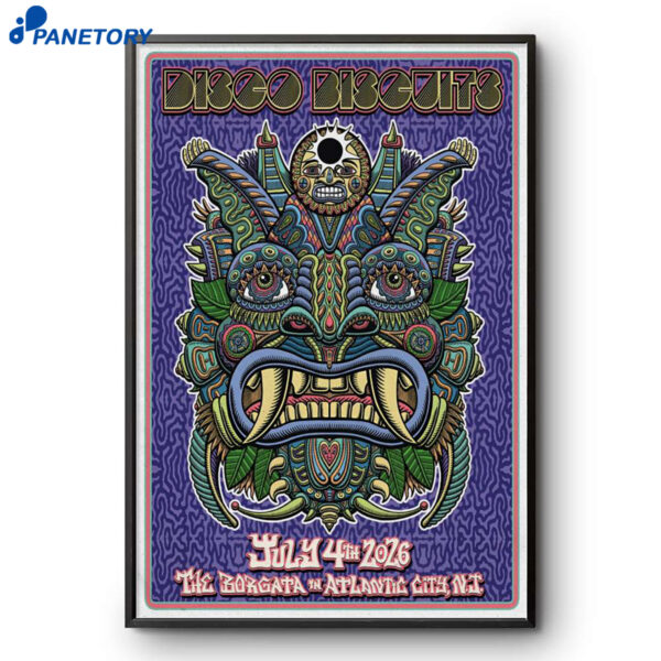 The Disco Biscuits Atlantic City NJ Jul 4 2026 Poster