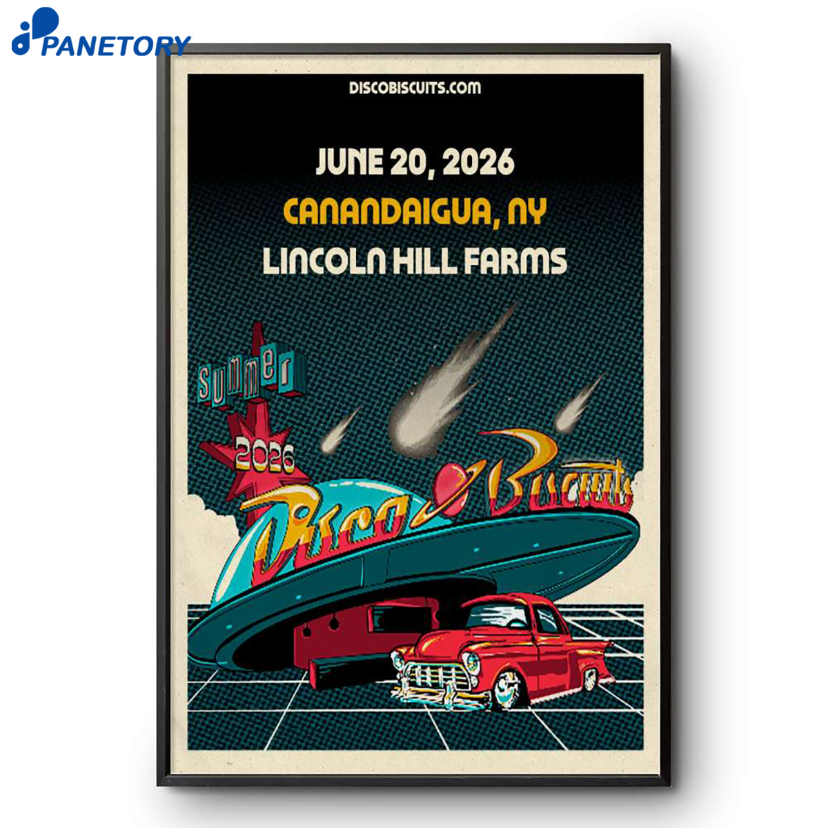The Disco Biscuits Canandaigua Ny Tour Jun 20 2026 Poster 2 The Disco Biscuits Canandaigua Ny Tour Jun 20 2026 Poster