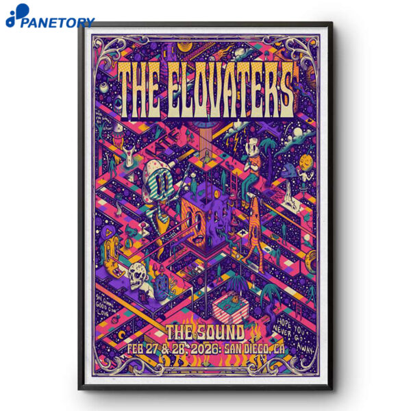 The Elovaters San Diego CA Feb 27-28 2026 Poster