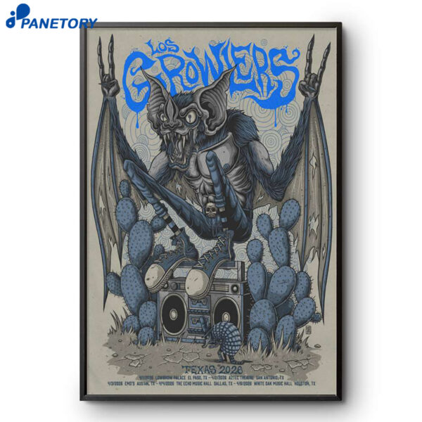 The Growlers Texas Shows 2026 Poster
