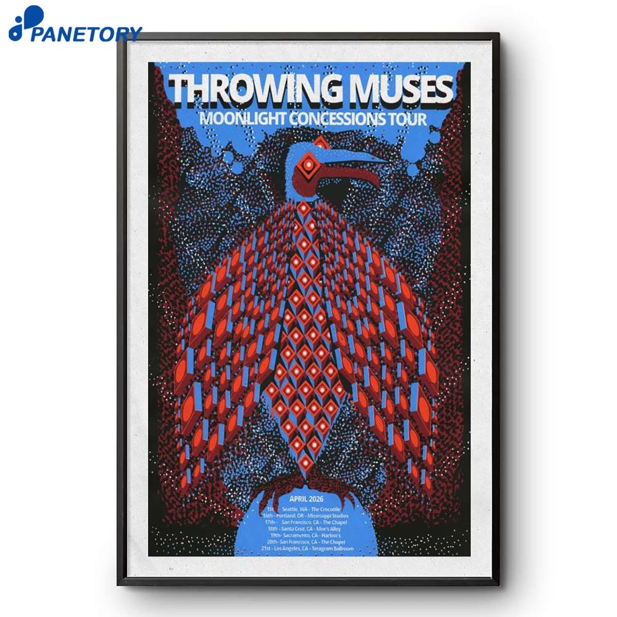 Throwing Muses Moonlight Concessions 2026 Poster 2 Throwing Muses Moonlight Concessions 2026 Poster