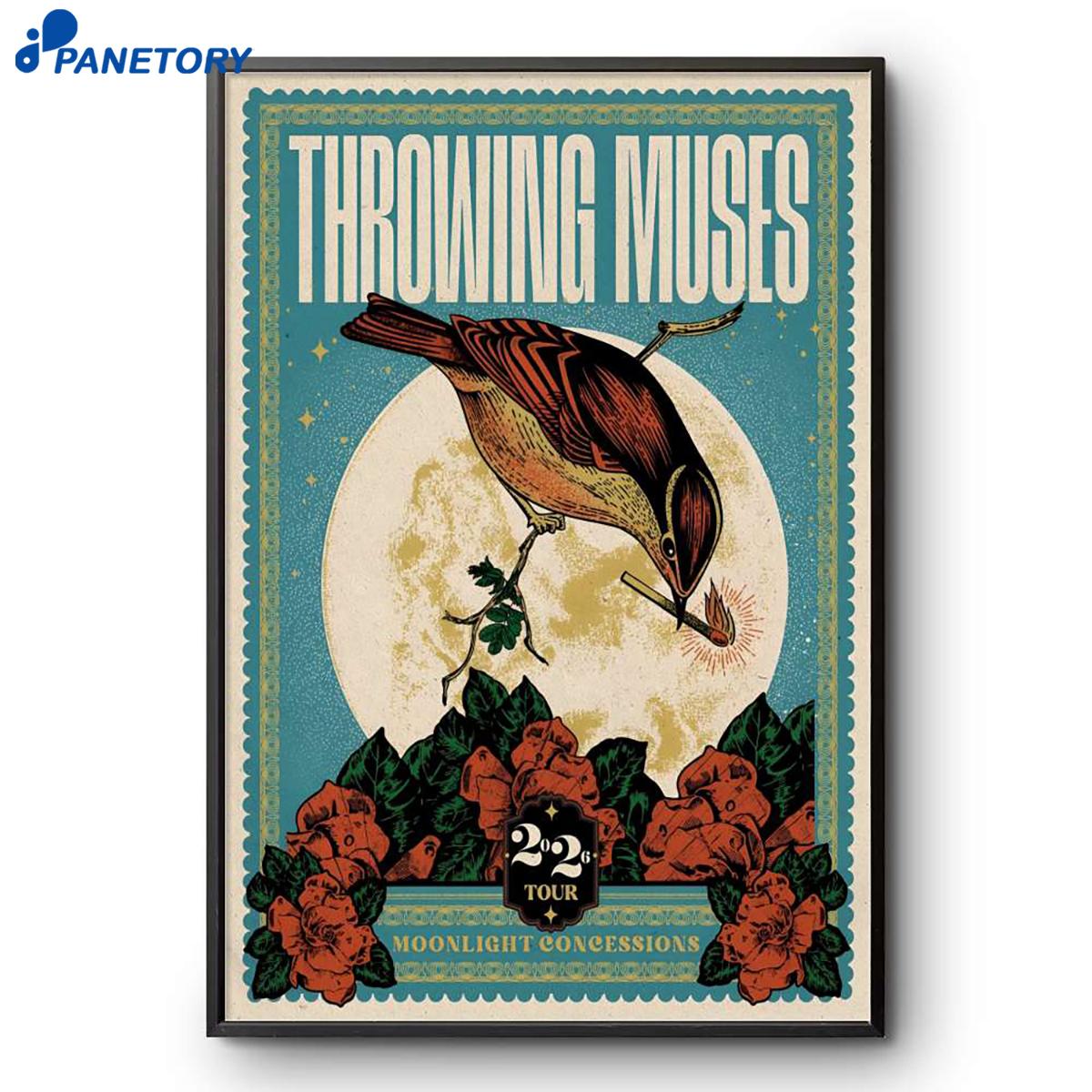 Throwing Muses Moonlight Concessions Tour 2026 Poster 2 Throwing Muses Moonlight Concessions Tour 2026 Poster