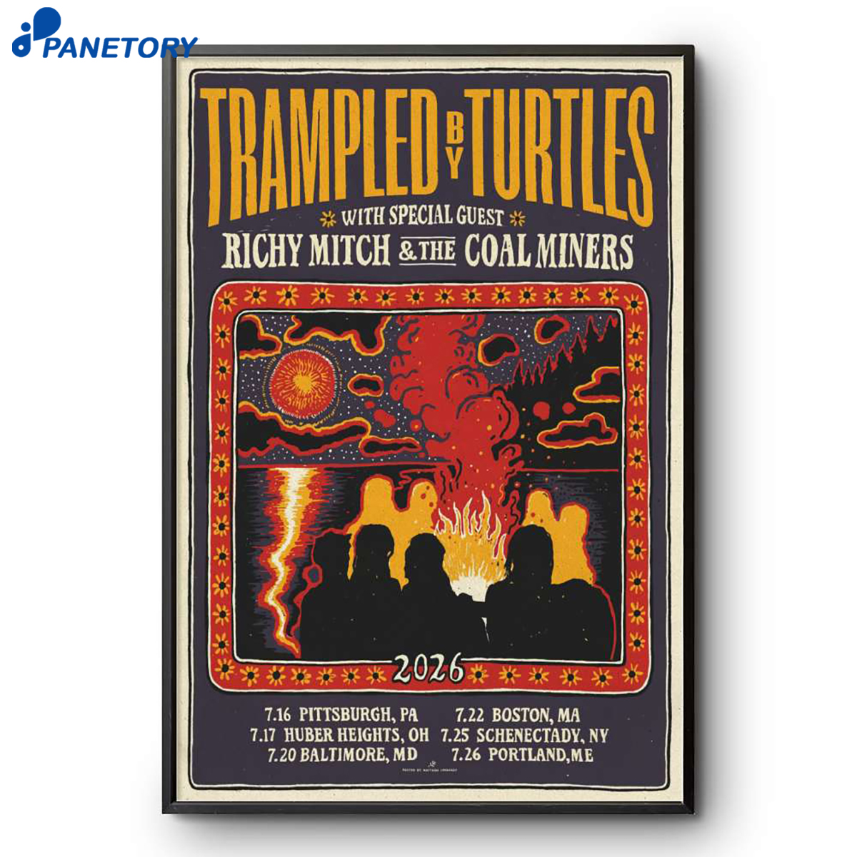 Trampled By Turtles Tour Jul 2026 Poster 2 Trampled By Turtles Tour Jul 2026 Poster