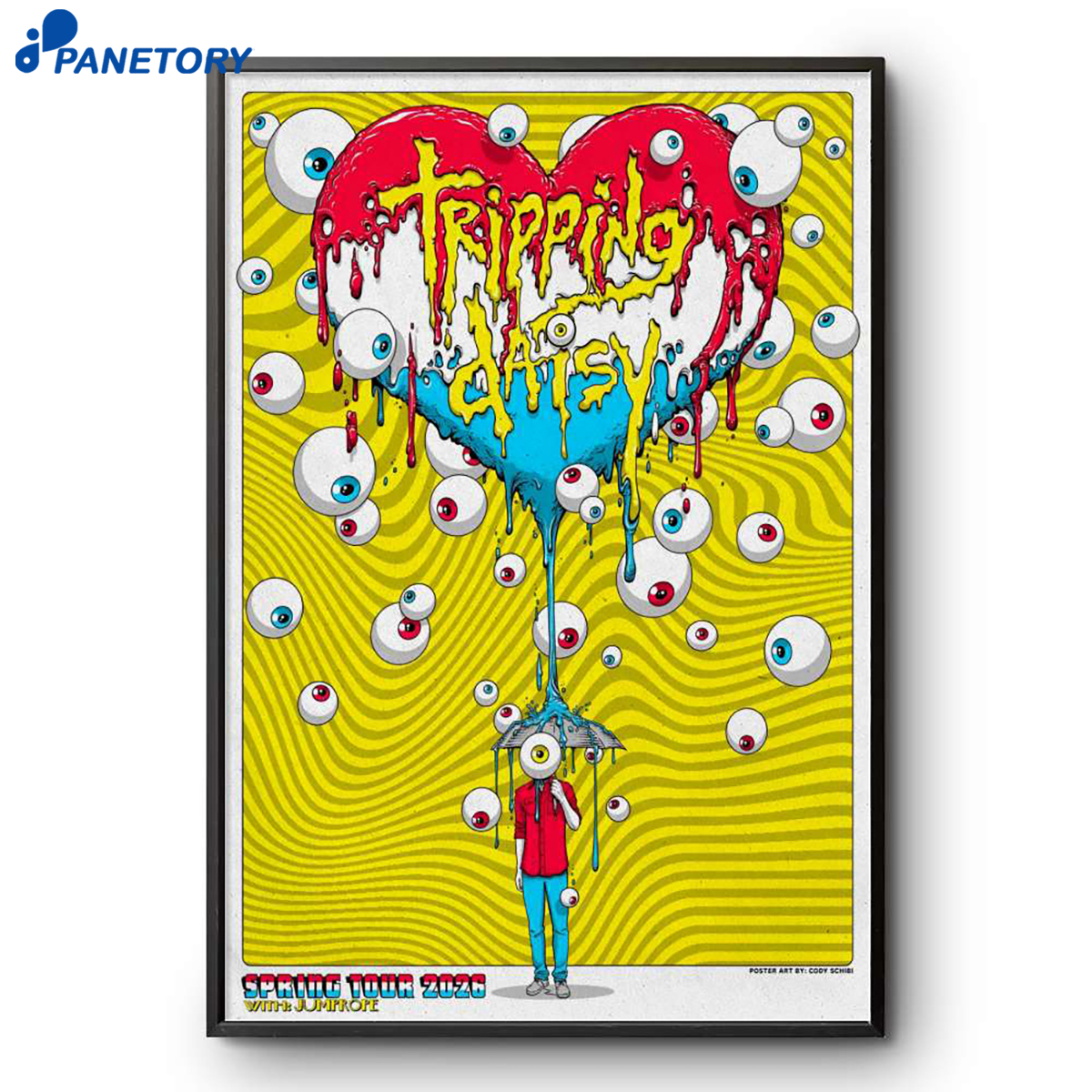 Tripping Daisy Band Spring Tour 2026 Poster 2 Tripping Daisy Band Spring Tour 2026 Poster