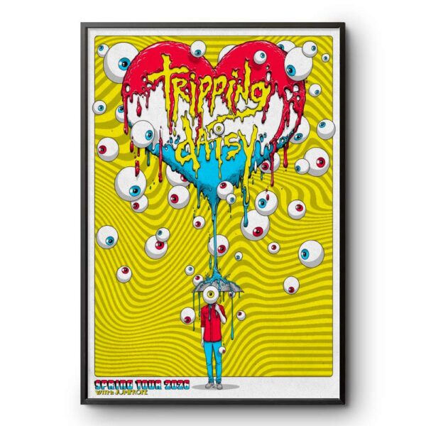 Tripping Daisy Spring Tour 2026 Poster