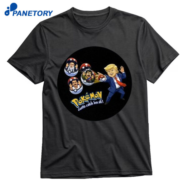 Trump Iran Leader Maduro El Mencho Shirt