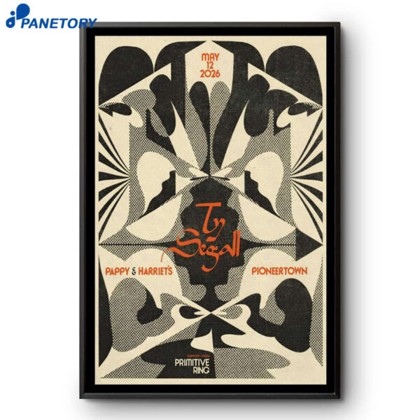 Ty Segall Pioneertown CA May 12 2026 Poster