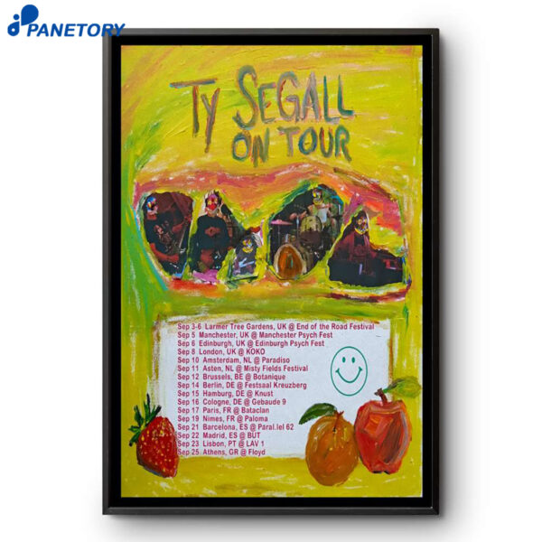 Ty Segall Tour 2026 Poster