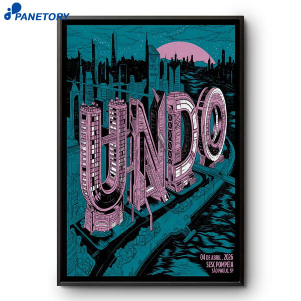 Undo Sao Paulo Brazil Apr 4 2026 Poster