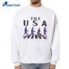 Usa Women Ice Hockey Walking Road Signatures Shirt 4 Usa Women Ice Hockey Walking Road Signatures Shirt 2