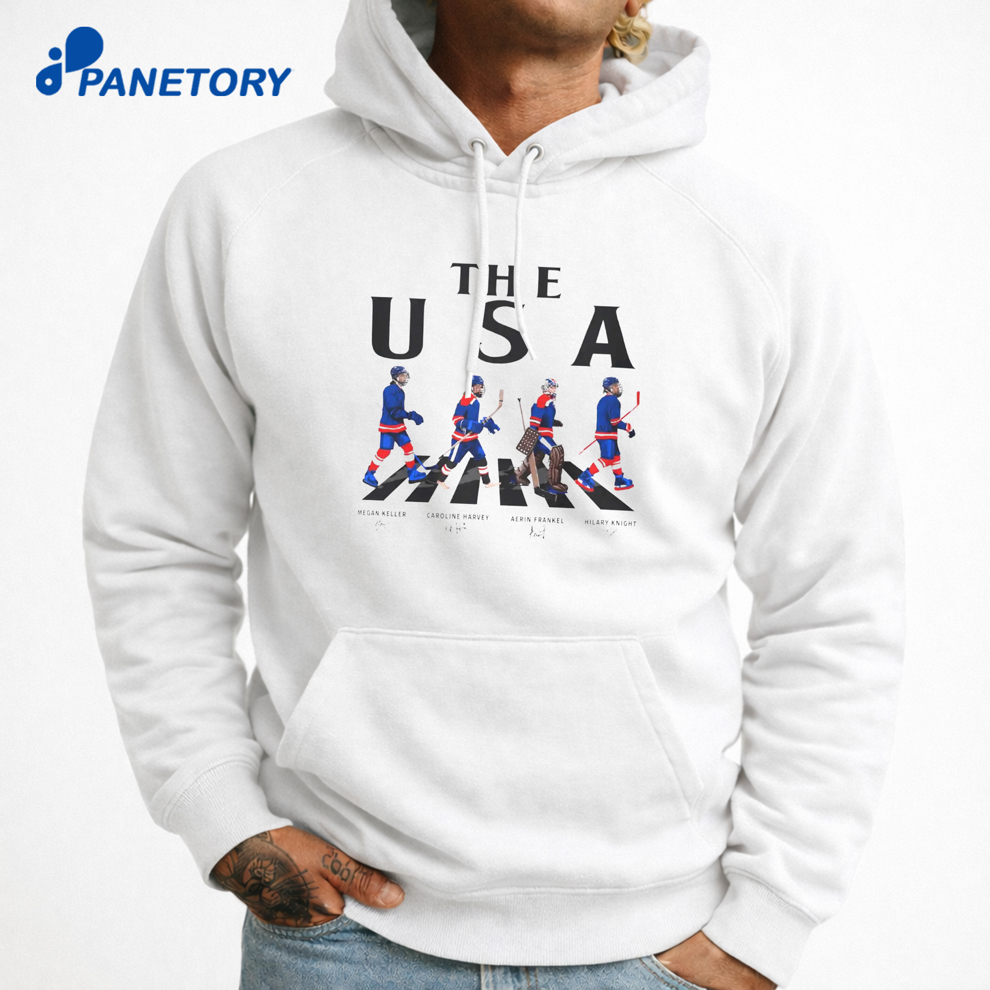 Usa Women Ice Hockey Walking Road Signatures Shirt 7 Usa Women Ice Hockey Walking Road Signatures Shirt 3