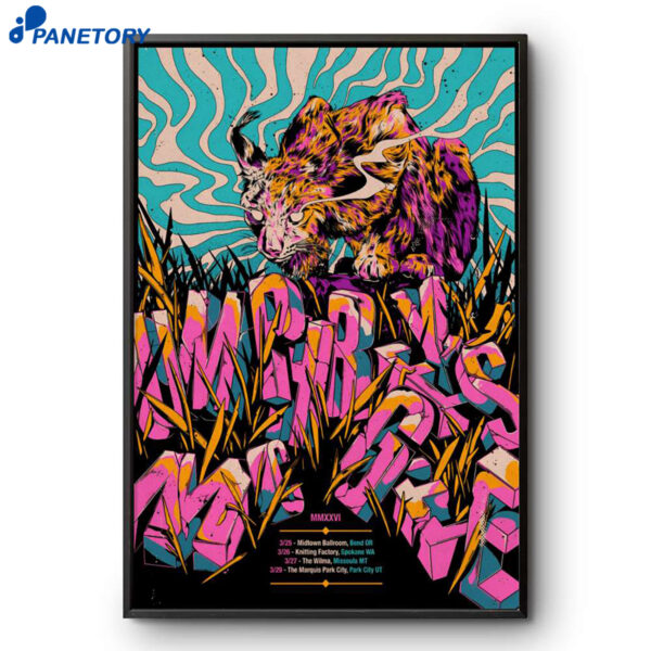 Umphrey's Mcgee Spokane WA Mar 26 2026 Poster