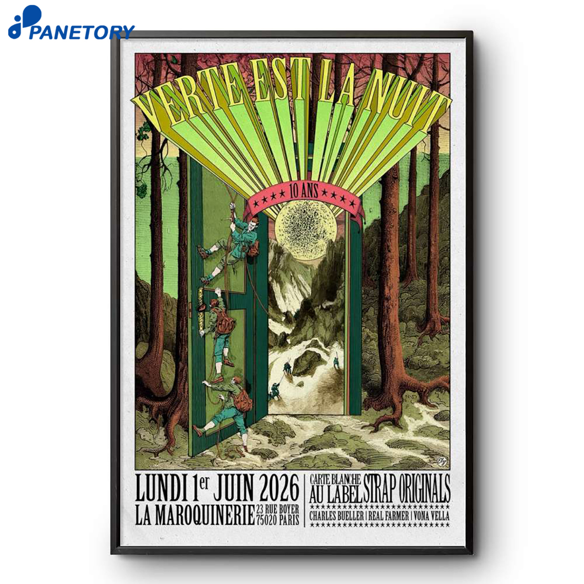 Verte Est La Nuit Paris France Jun 1 2026 Poster 2 Verte Est La Nuit Paris France Jun 1 2026 Poster