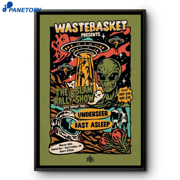 WASTEBASKET Sound Bar Fort Collins CO Mar 18 2026 Poster