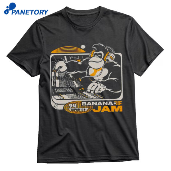 Wario64 Donkey Kong Banana Jam Shirt