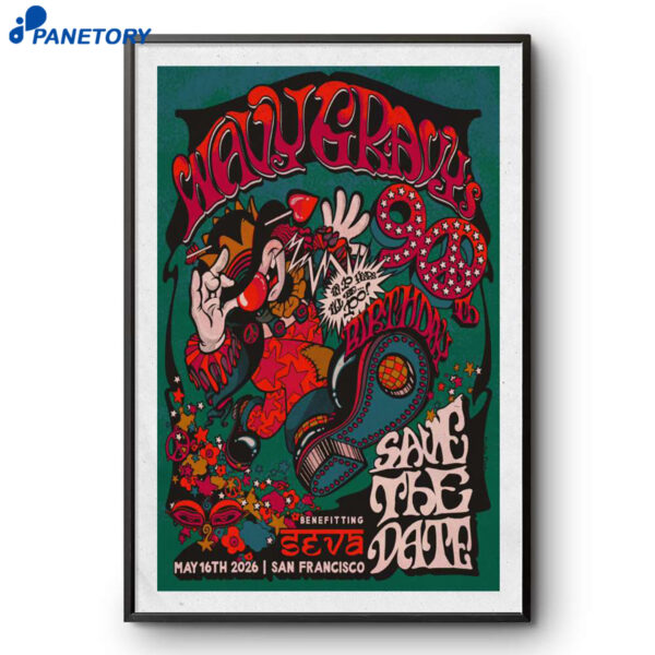 Wavy Gravy San Francisco Event 2026 Poster
