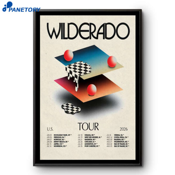 Wilderado Us Tour 2026 Poster