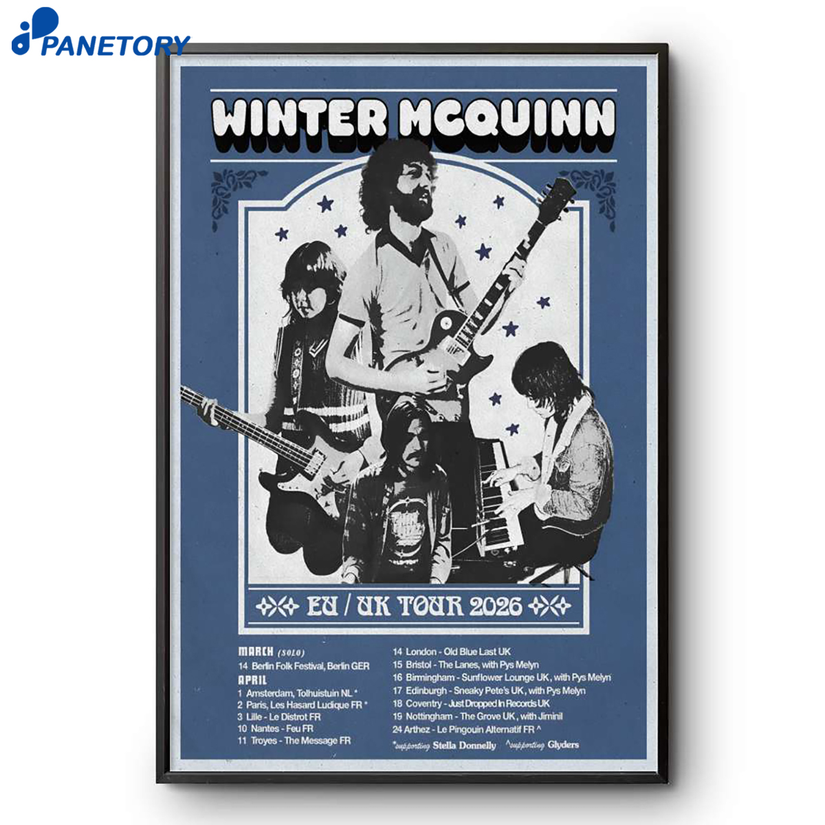 Winter Mcquinn Tour Eu-Uk 2026 Poster 2 Winter Mcquinn Tour Eu-Uk 2026 Poster