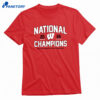 Wisconsin Women's Hockey 2026 National Champions Shirt 1