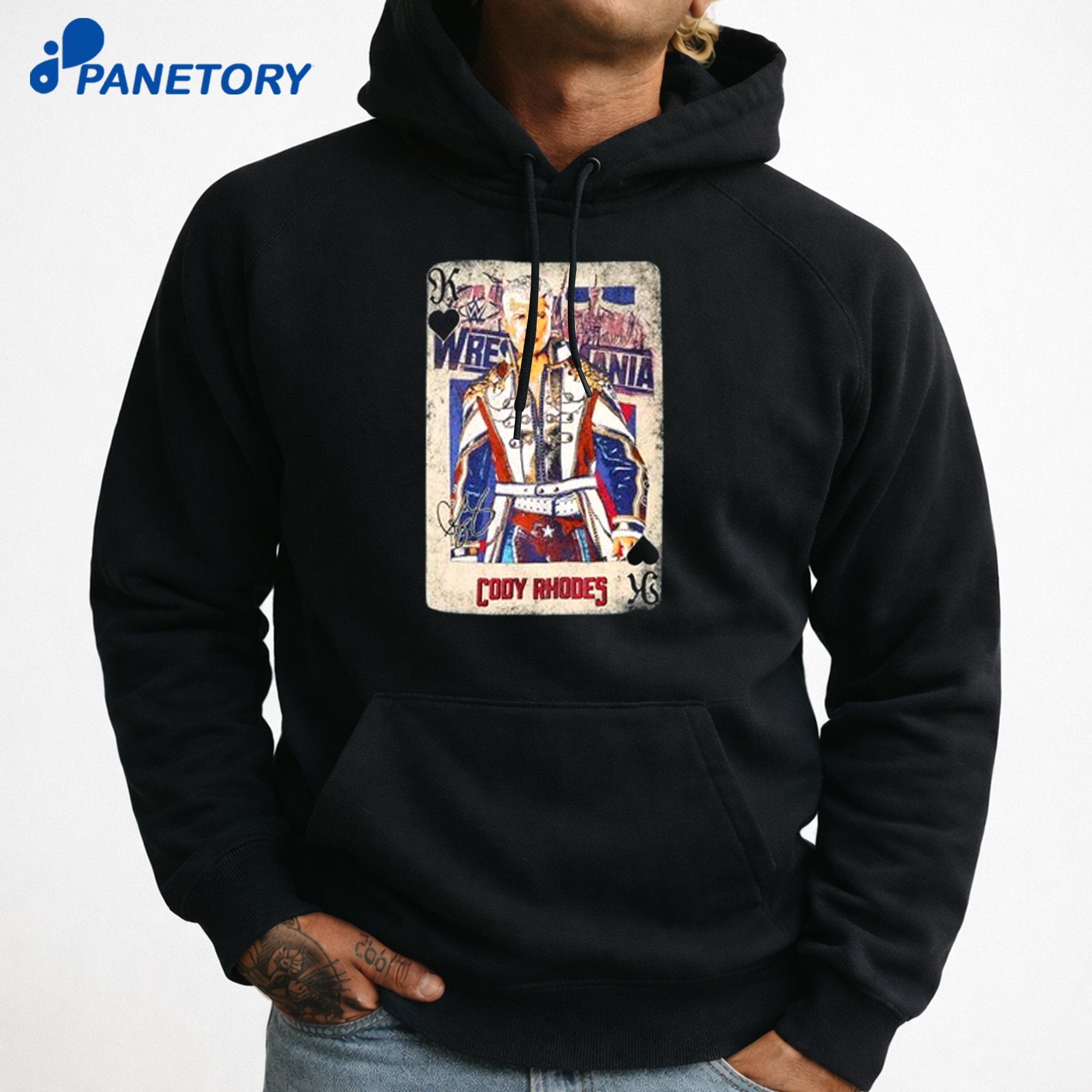 Wwe Cody Rhodes Wrestlemania Card Shirt 7 Wwe Cody Rhodes Wrestlemania Card Shirt 3