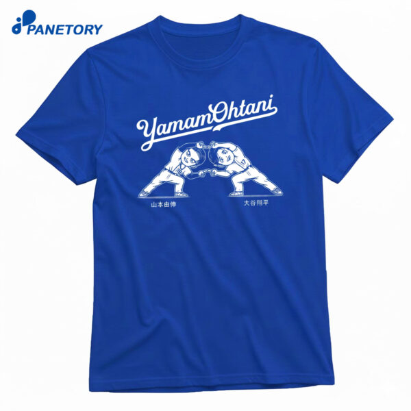 Yoshinobu Yamamoto And Shohei Ohtani Long Sleeve Shirt
