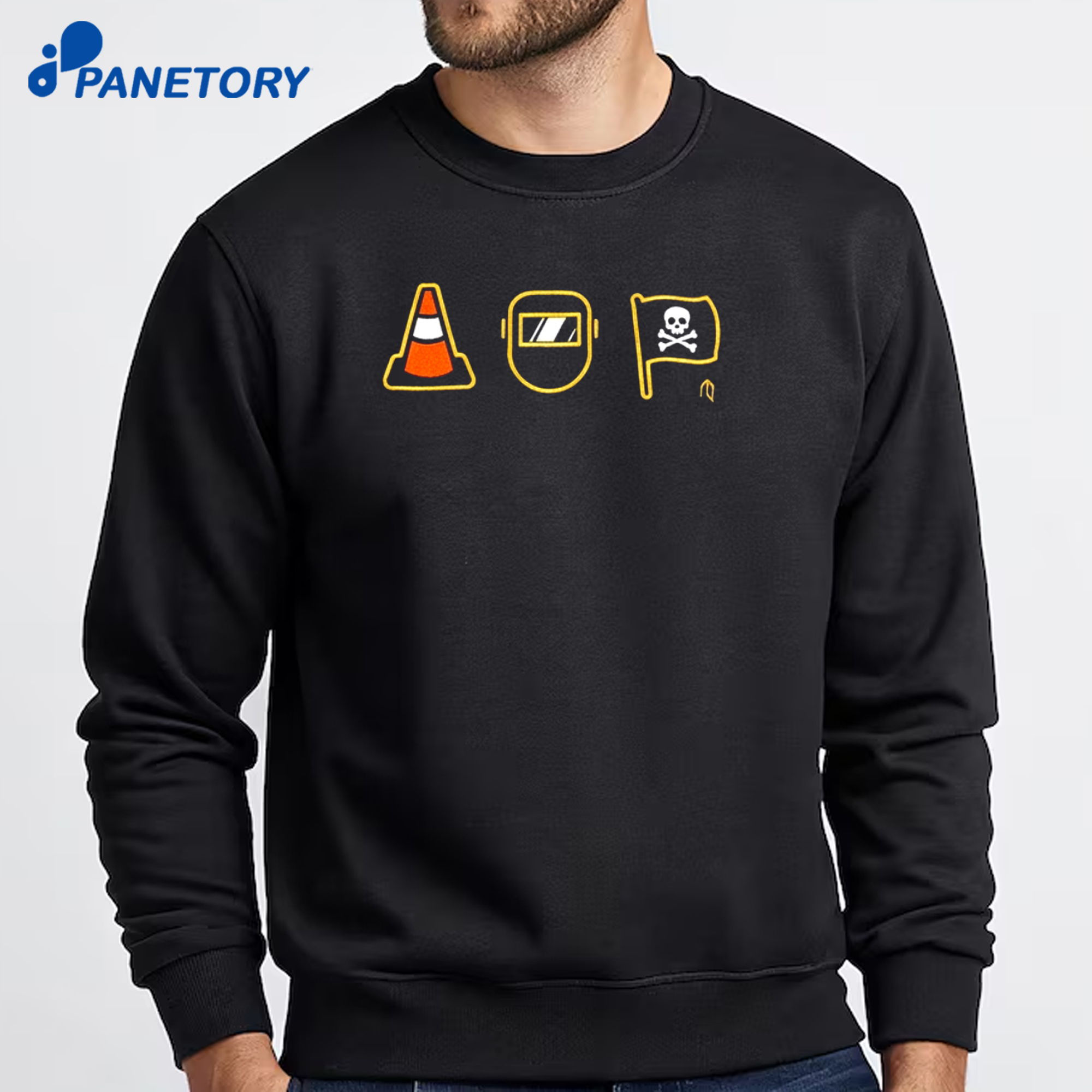 2026 Pirates Traffic Cone 3 Icons T-Shirt 6 2026 Pirates Traffic Cone 3 Icons T-Shirt 2