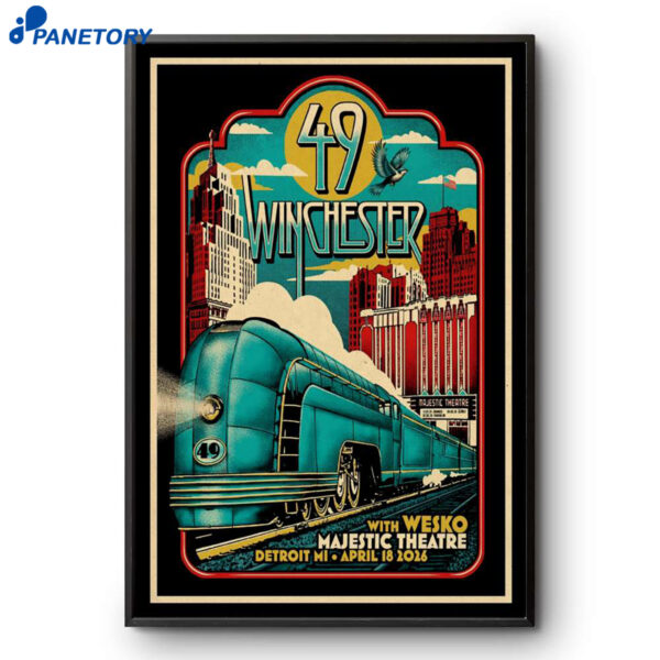 49 Winchester Detroit The Majestic Theatre Apr 18 2026 Poster