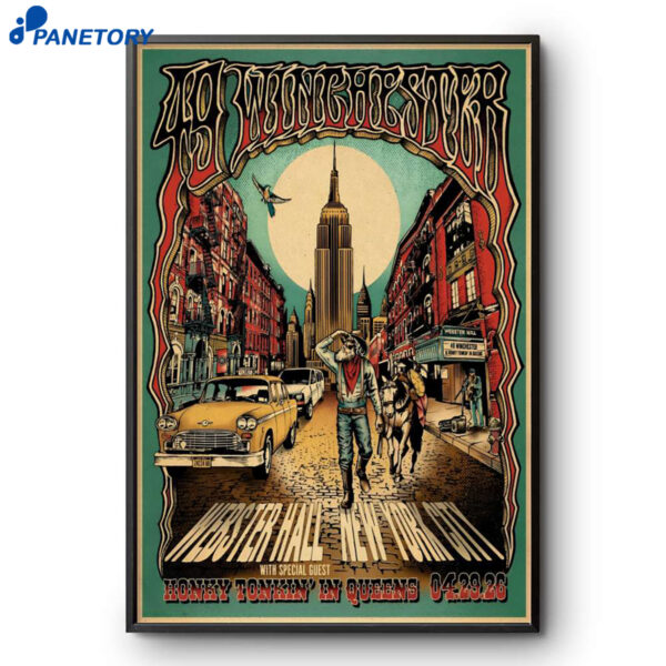 49 Winchester Webster Hall New York NY Apr 29 2026 Poster