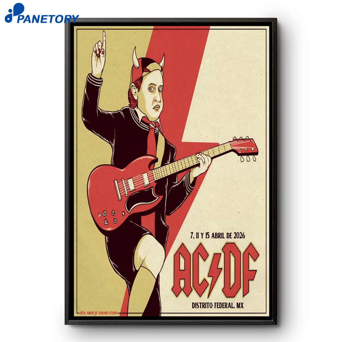 Ac Dc Cdmx Tour Apr 7 11 &Amp; 15 2026 Poster 2 Ac Dc Cdmx Tour Apr 7 11 & 15 2026 Poster