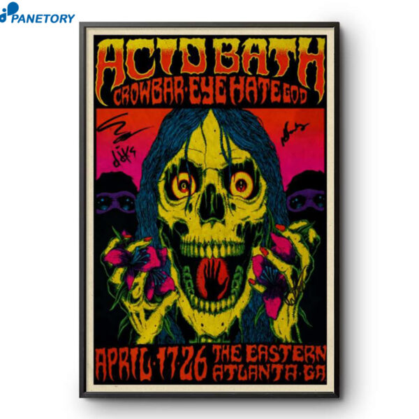 Acid Bath Atlanta Apr 17 2026 Poster
