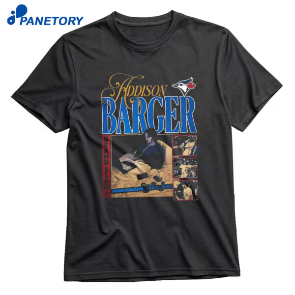 Addison Barger From Couch To World Series T-Shirt