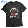 Anaheim Ducks Many Paths One Goal Adhc T-shirt 1