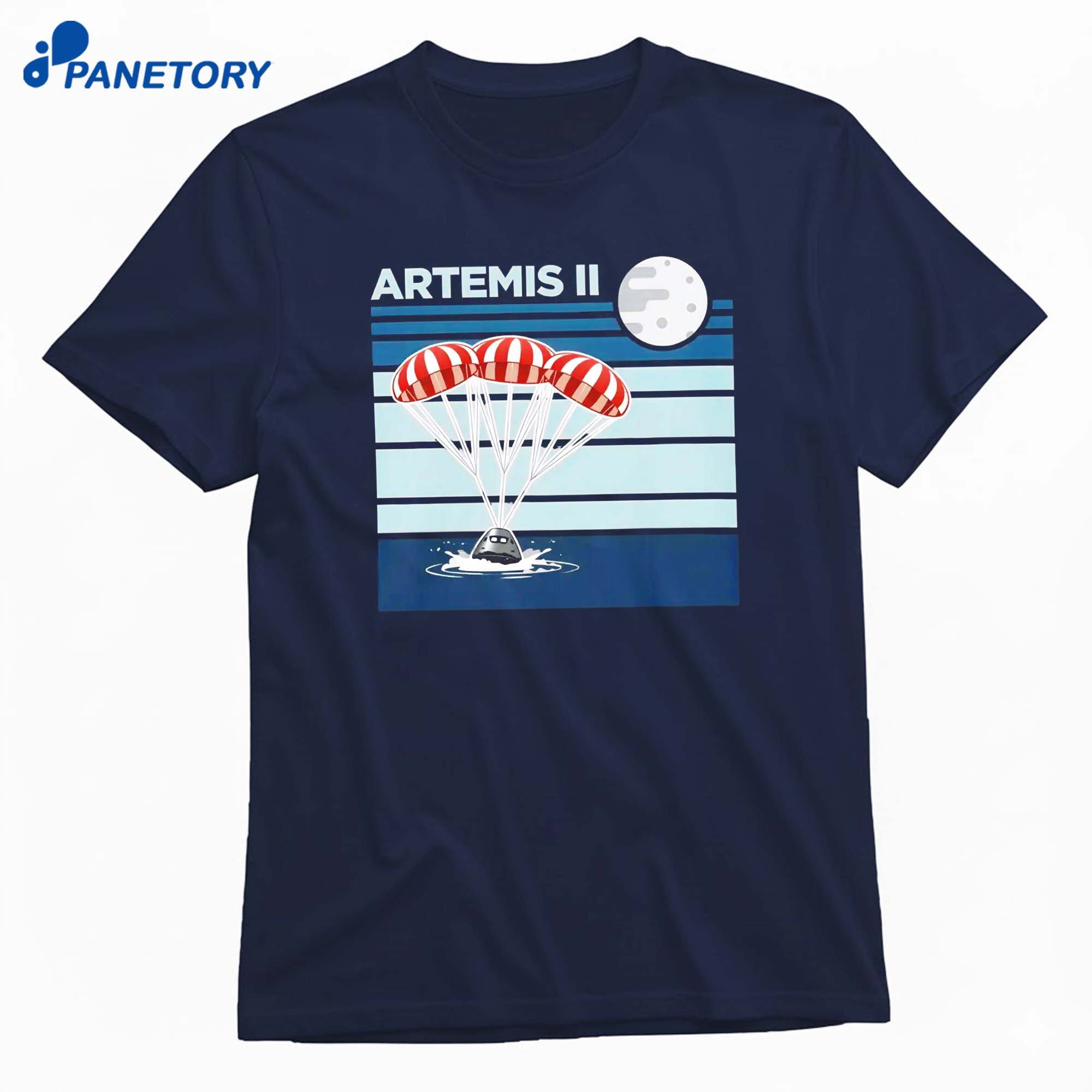 Artemis Ii Splashdown T-Shirt 8 Artemis Ii Splashdown T-Shirt 1