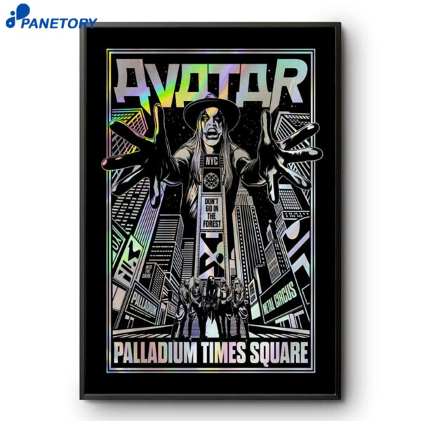 Avatar New York NY Tour May 15 2026 Poster