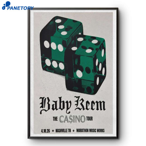 Baby Reem Nashville TN Apr 18 2026 Poster