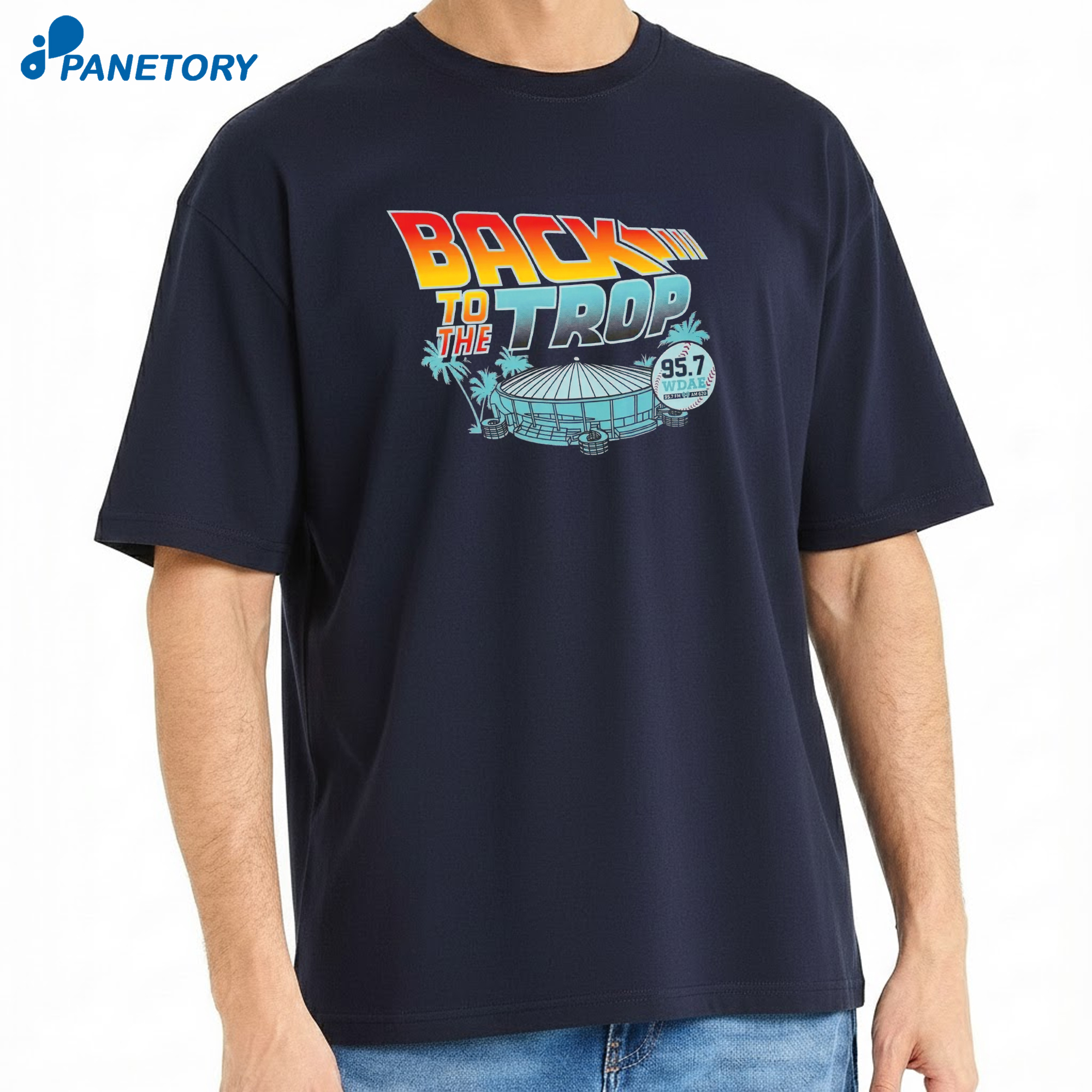 Back To The Trop Tampa Bay Rays T-Shirt 8 Back To The Trop Tampa Bay Rays T-Shirt 1