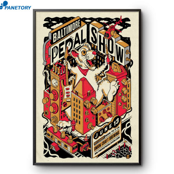 Baltimore Pedal Show Baltimore MD Jun 13 2026 Poster