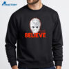 Bernie Parent Believe Mask T-Shirt 2