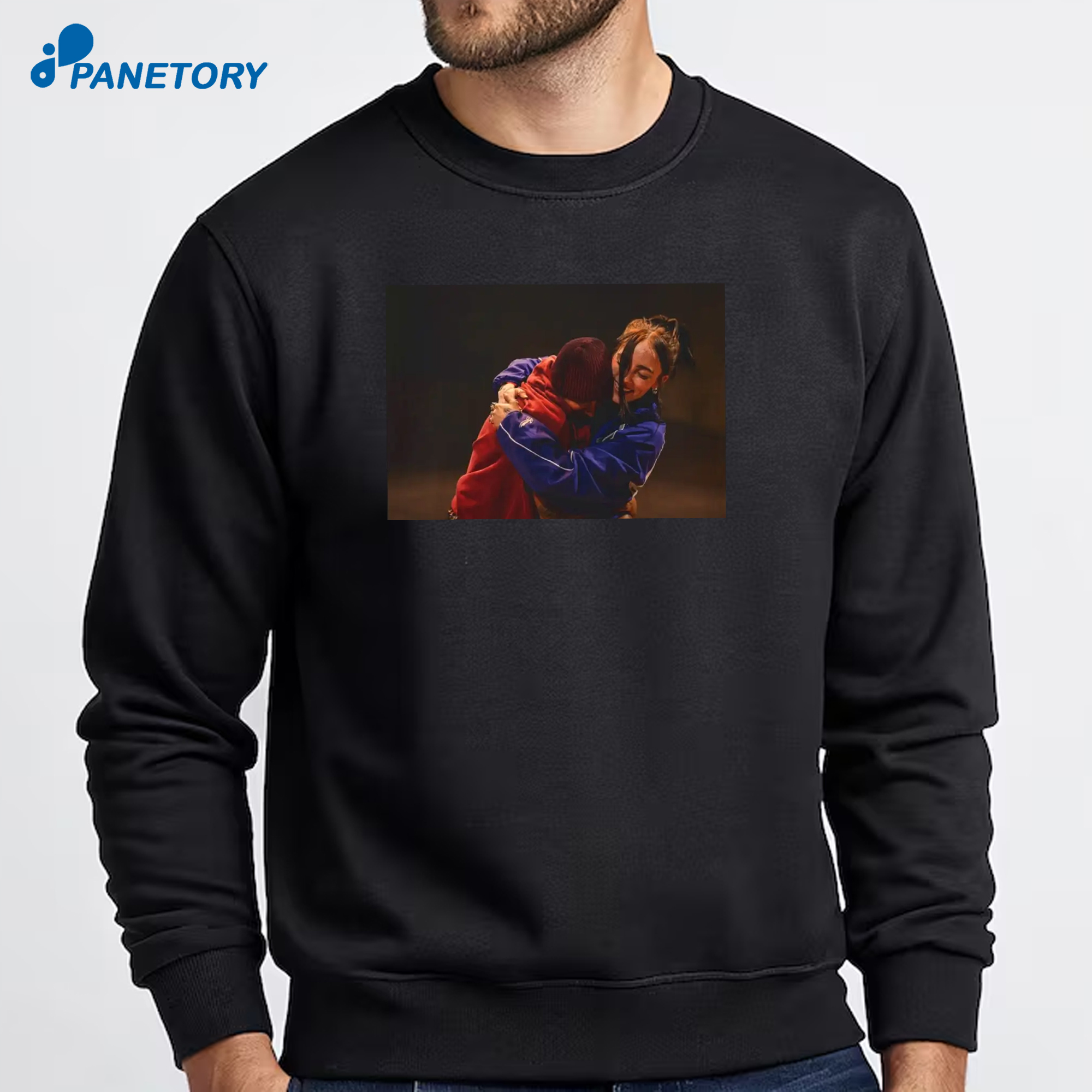 Billie Eilish Justin Bieber Huge T-Shirt 6 Billie Eilish Justin Bieber Huge T-Shirt 2