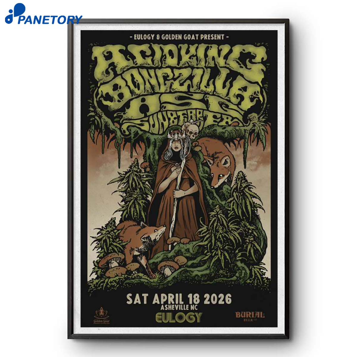 Bongzilla Asheville Apr 18 2026 Poster 2 Bongzilla Asheville Apr 18 2026 Poster