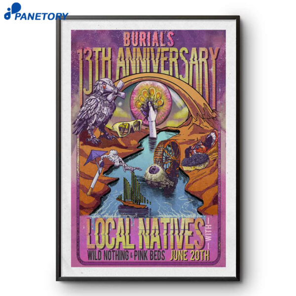 Burial Beer 13th Anniversary Poster