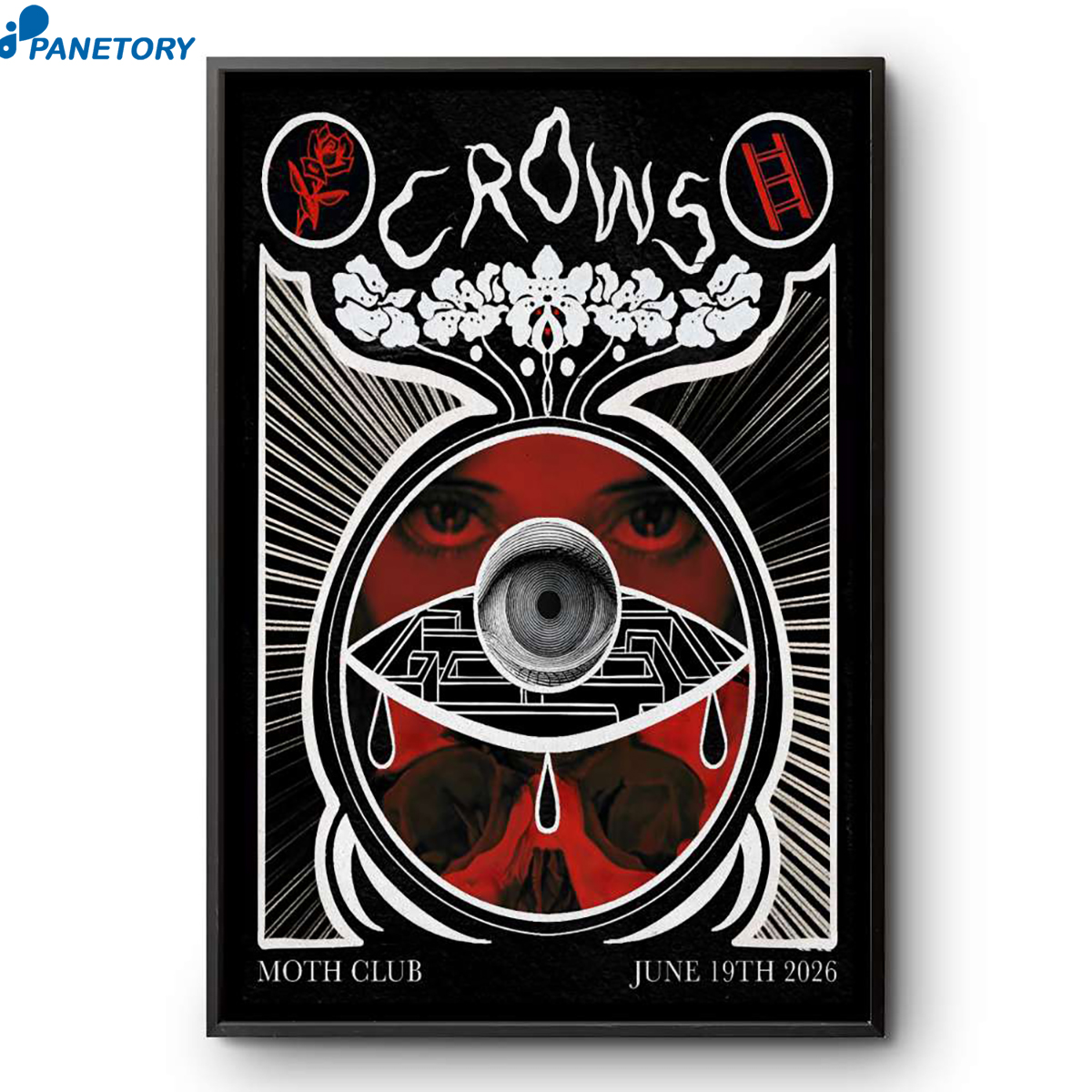 Crows London Uk Tour Jun 19 2026 Poster 2 Crows London Uk Tour Jun 19 2026 Poster