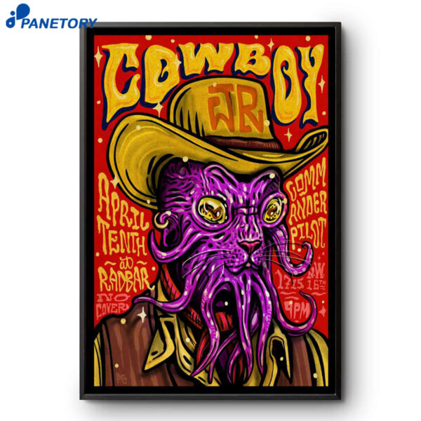 Cowboy Jr. Oklahoma City OK Tour Apr 10 2026 Poster