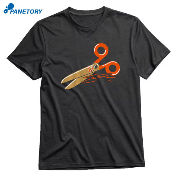 Cutter Gauthier Scissors T-Shirt