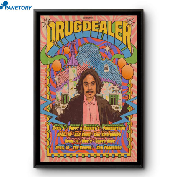 Drugdealer CA Tour Apr 2026 Poster