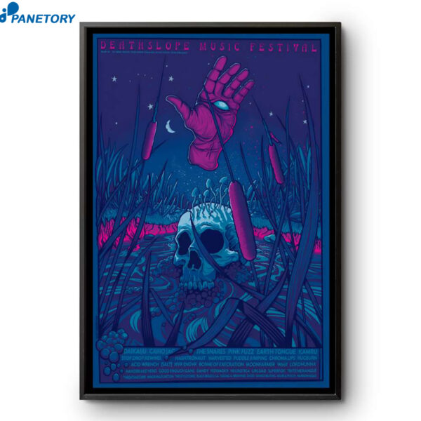 Deathslope Music Festival Mesa Theater Grand Junction CO May 21-24 2026 Poster